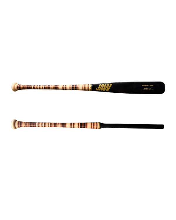 Half Bat + Bash Ball Bundle (Jaw "The Iron" Half Bat w Two Dozen Bash Balls)