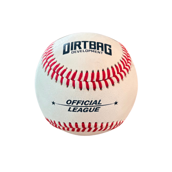 Dirtbag Development Grade B Official League Practice Baseball - 9 in, 5 oz
